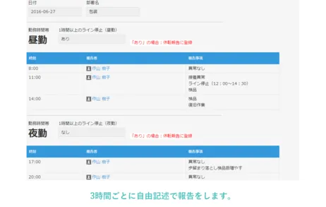 工場日報アプリ画像