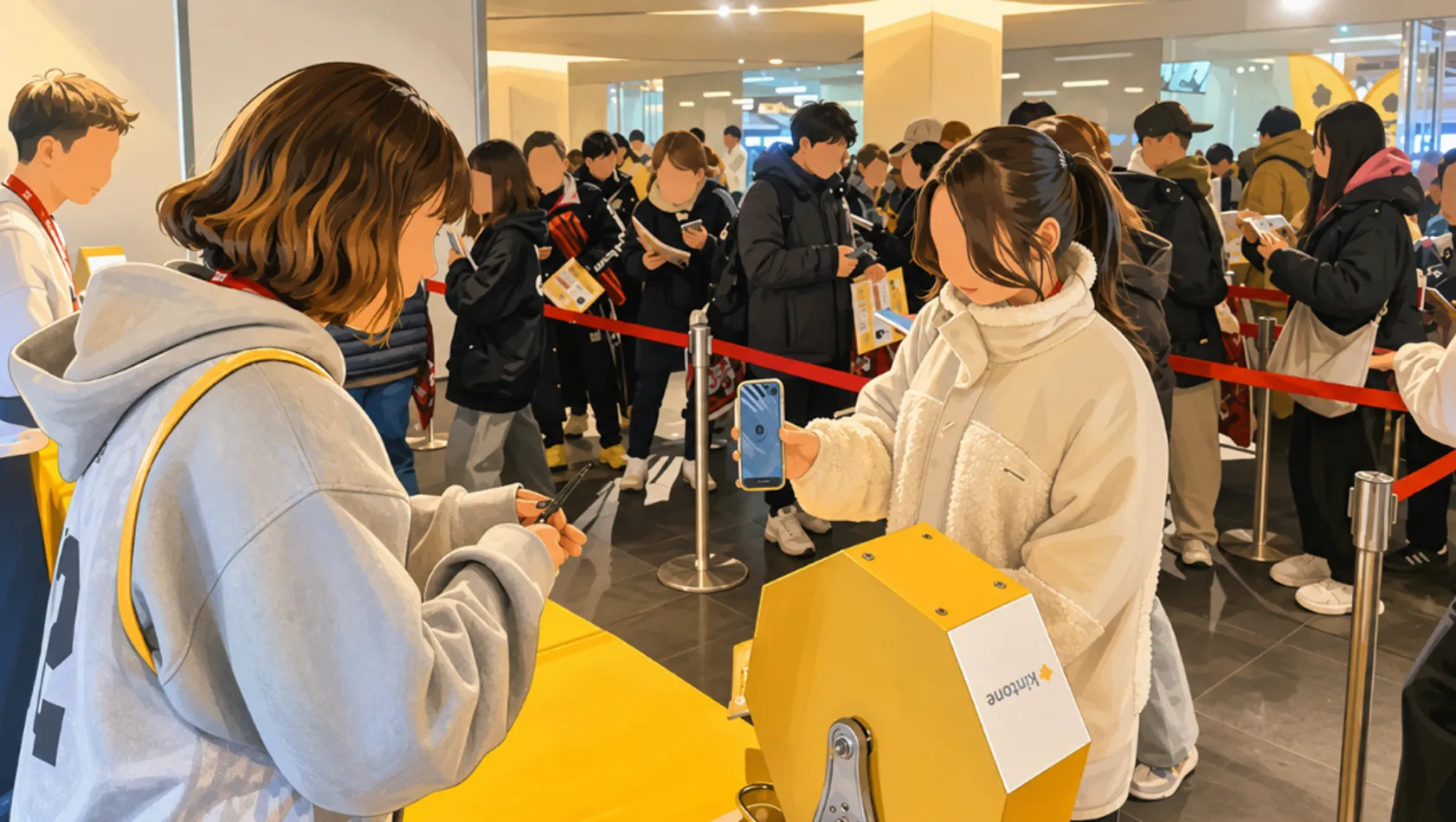 全日本選手権大会の会場のブースの様子(イメージ)