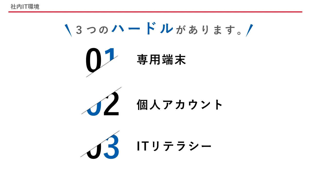 社内のIT環境