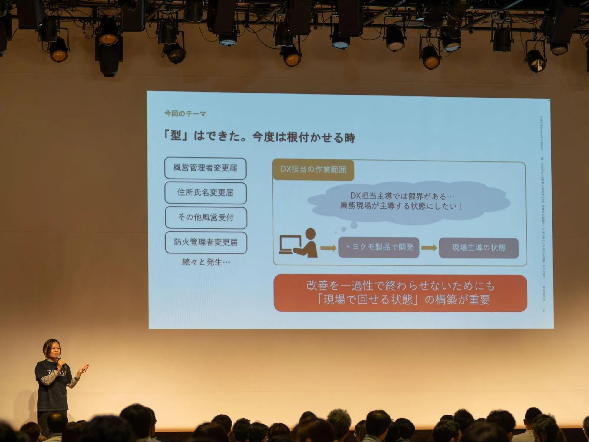 登壇の様子1