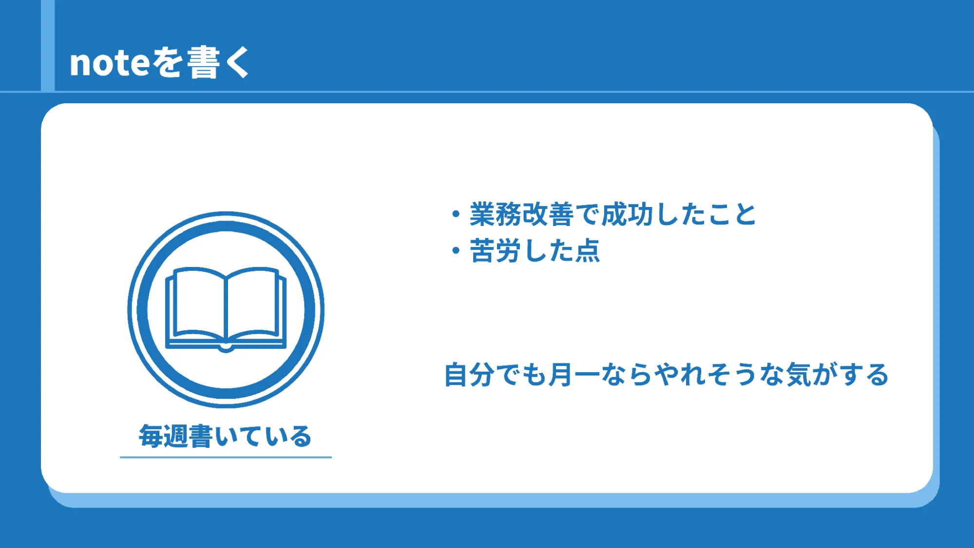 noteを書く